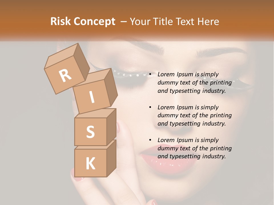 Makeup And Nails PowerPoint Template