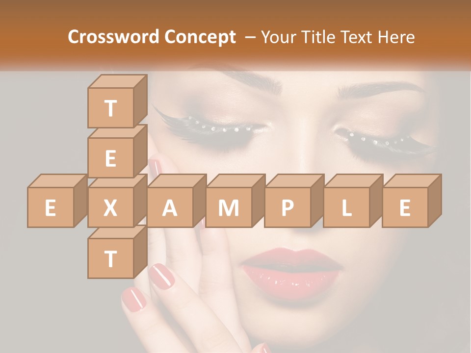 Makeup And Nails PowerPoint Template