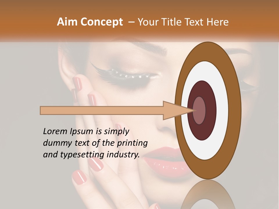 Makeup And Nails PowerPoint Template