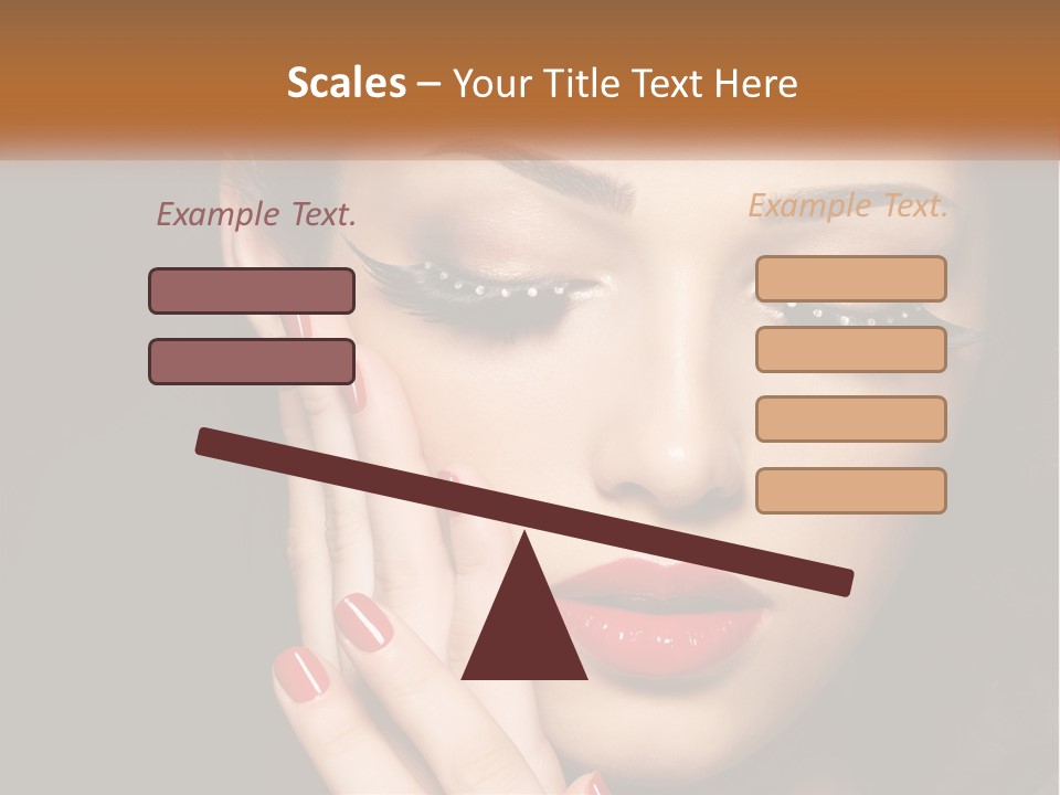 Makeup And Nails PowerPoint Template