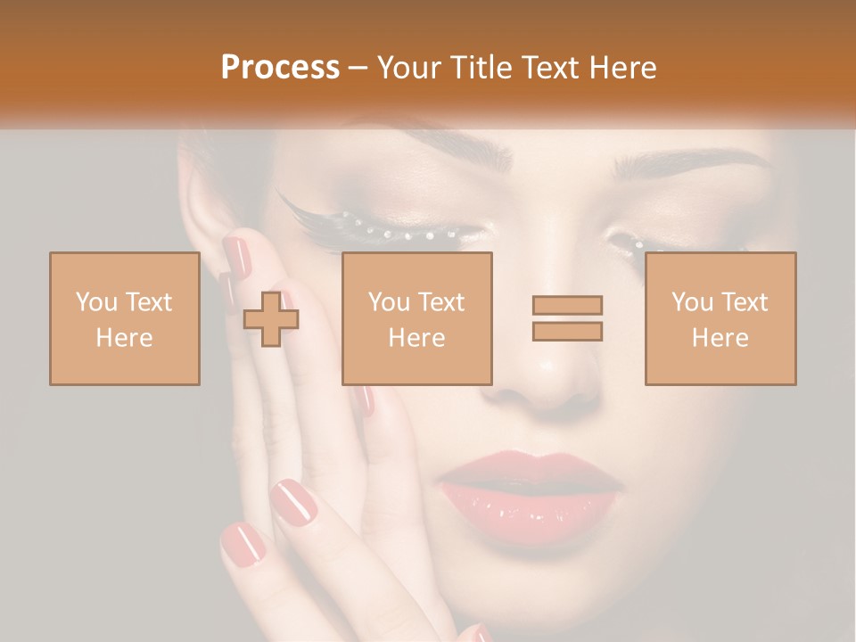 Makeup And Nails PowerPoint Template