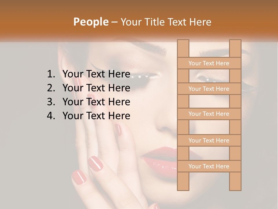Makeup And Nails PowerPoint Template