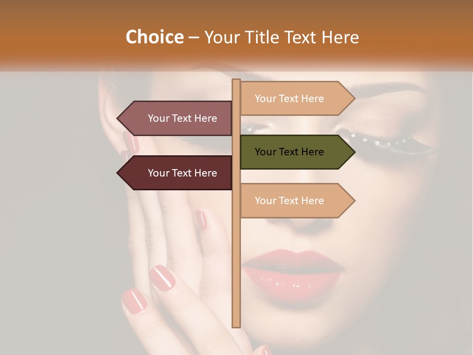 Makeup And Nails PowerPoint Template