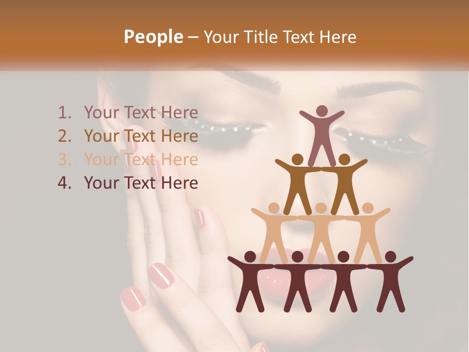 Makeup And Nails PowerPoint Template