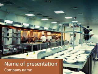 Kitchen Serving Portions PowerPoint Template