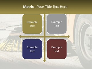 Road Cleaning Equipment PowerPoint Template