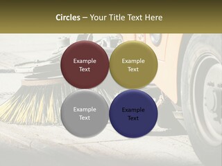 Road Cleaning Equipment PowerPoint Template