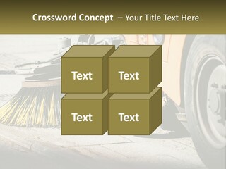 Road Cleaning Equipment PowerPoint Template