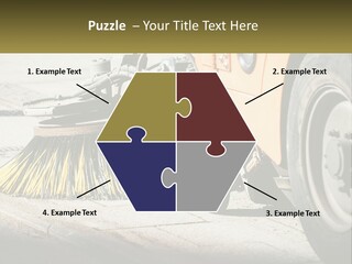 Road Cleaning Equipment PowerPoint Template