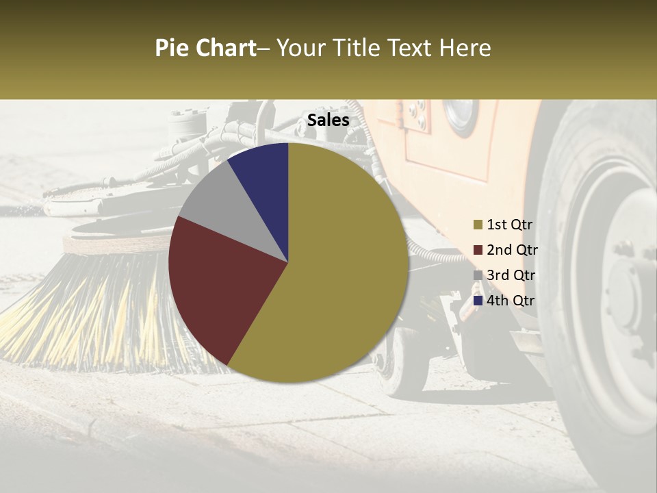 Road Cleaning Equipment PowerPoint Template