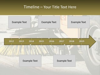 Road Cleaning Equipment PowerPoint Template