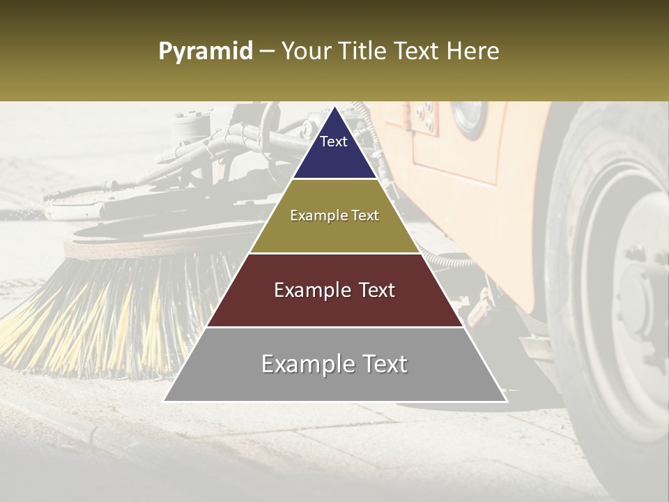 Road Cleaning Equipment PowerPoint Template
