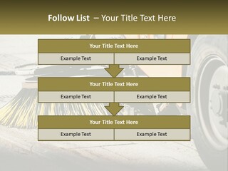 Road Cleaning Equipment PowerPoint Template
