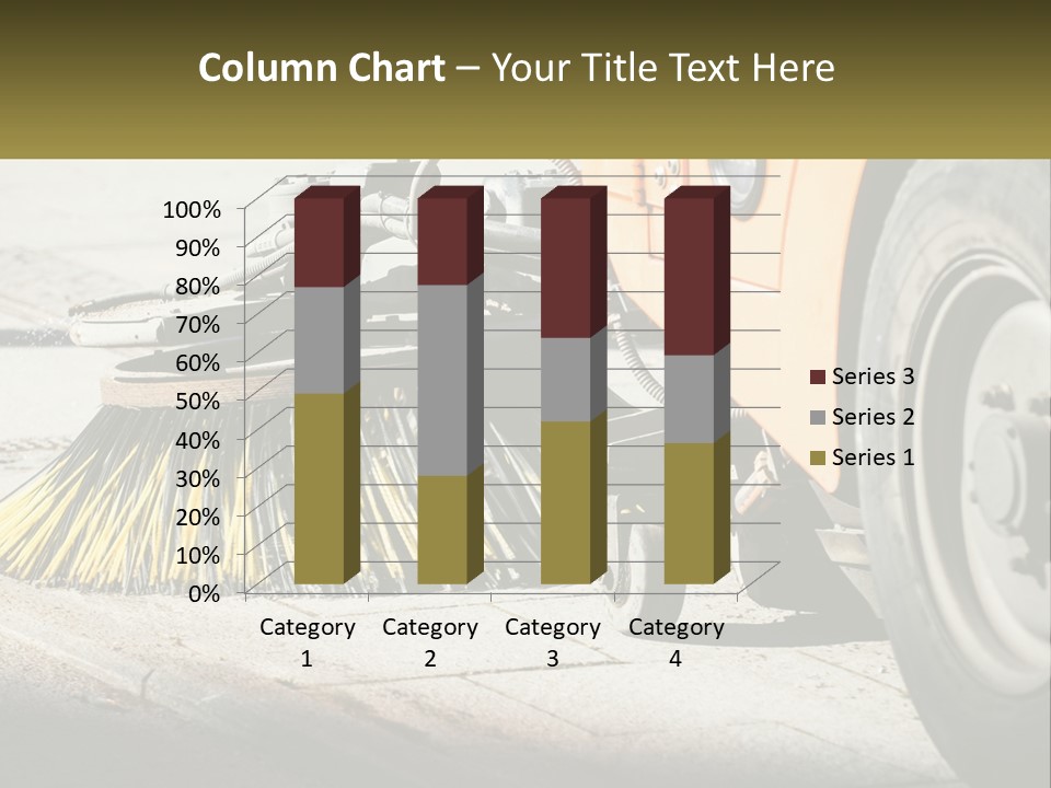 Road Cleaning Equipment PowerPoint Template