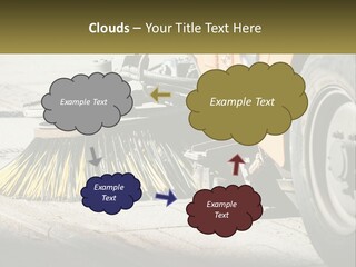 Road Cleaning Equipment PowerPoint Template