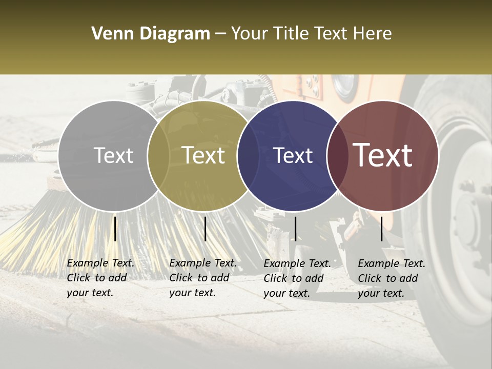 Road Cleaning Equipment PowerPoint Template