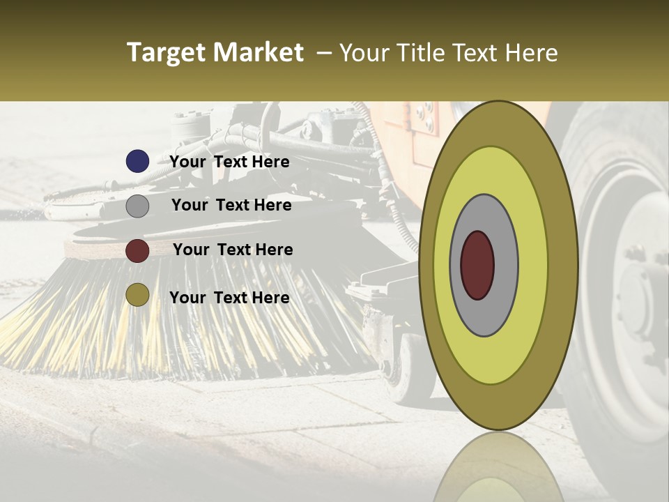 Road Cleaning Equipment PowerPoint Template