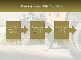 Road Cleaning Equipment PowerPoint Template