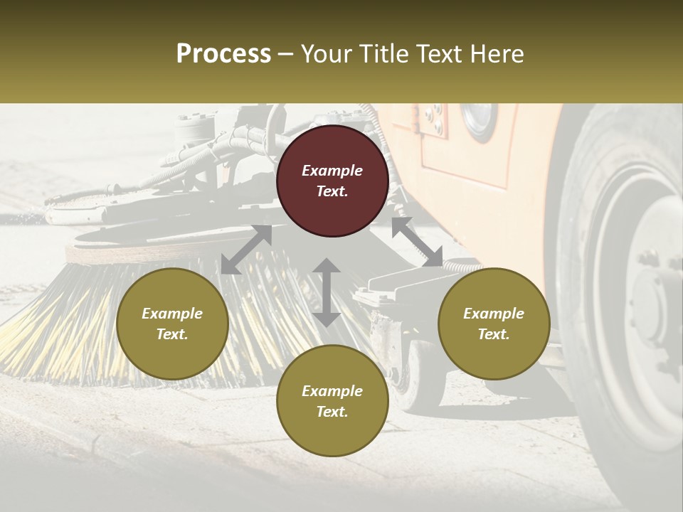 Road Cleaning Equipment PowerPoint Template