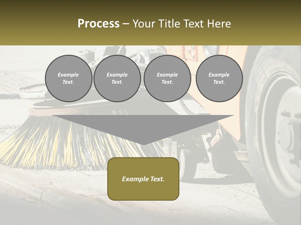 Road Cleaning Equipment PowerPoint Template