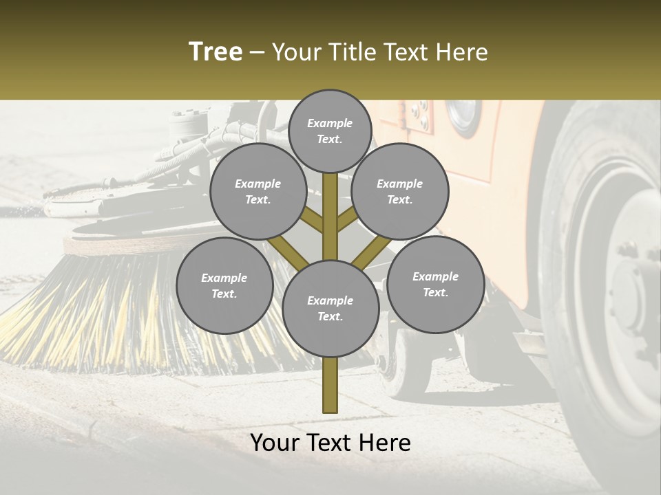 Road Cleaning Equipment PowerPoint Template