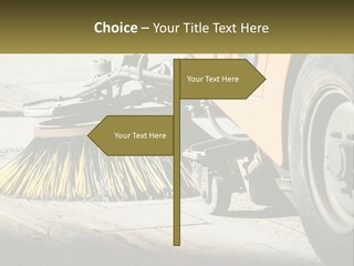 Road Cleaning Equipment PowerPoint Template