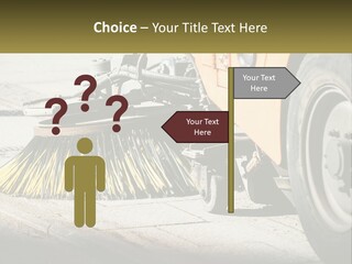Road Cleaning Equipment PowerPoint Template