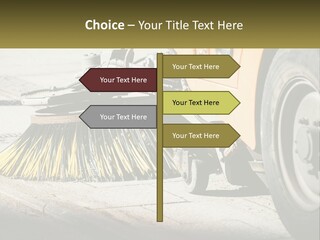 Road Cleaning Equipment PowerPoint Template