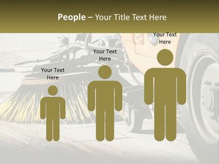 Road Cleaning Equipment PowerPoint Template