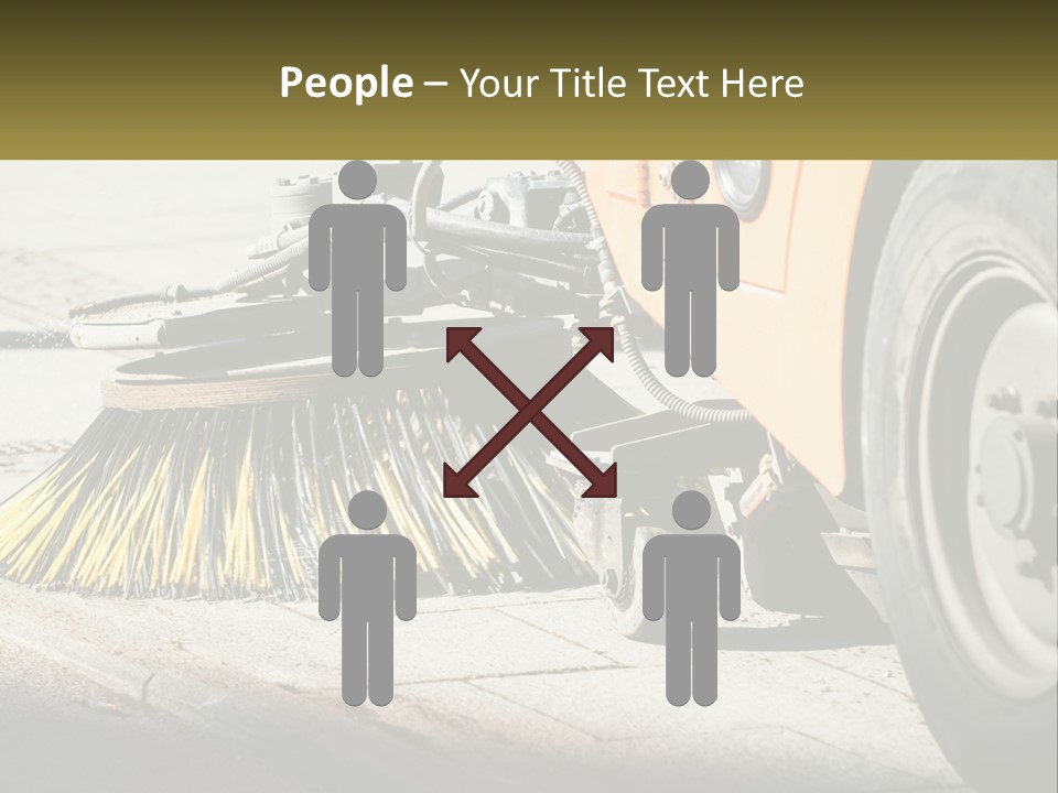 Road Cleaning Equipment PowerPoint Template