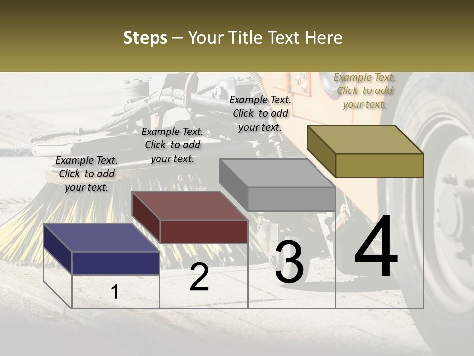 Road Cleaning Equipment PowerPoint Template