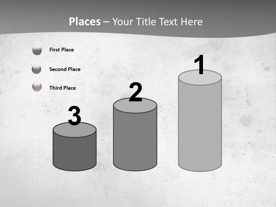 Illustration Of Concrete Wall PowerPoint Template