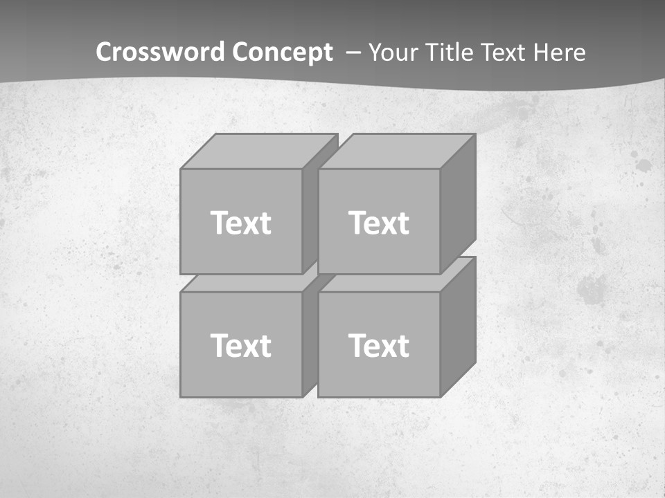 Illustration Of Concrete Wall PowerPoint Template