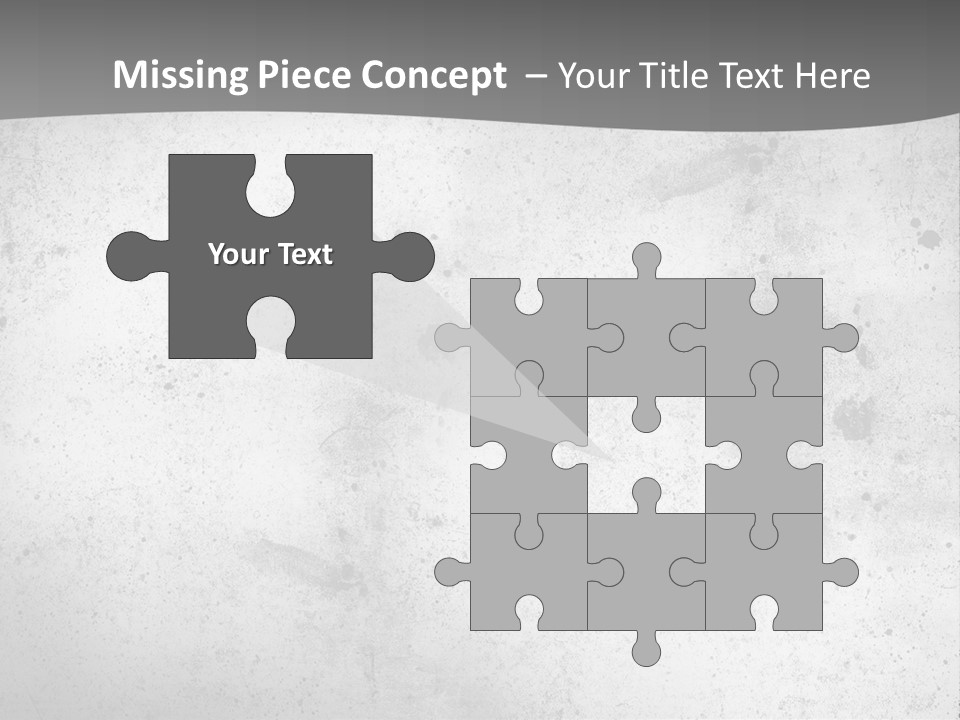 Illustration Of Concrete Wall PowerPoint Template