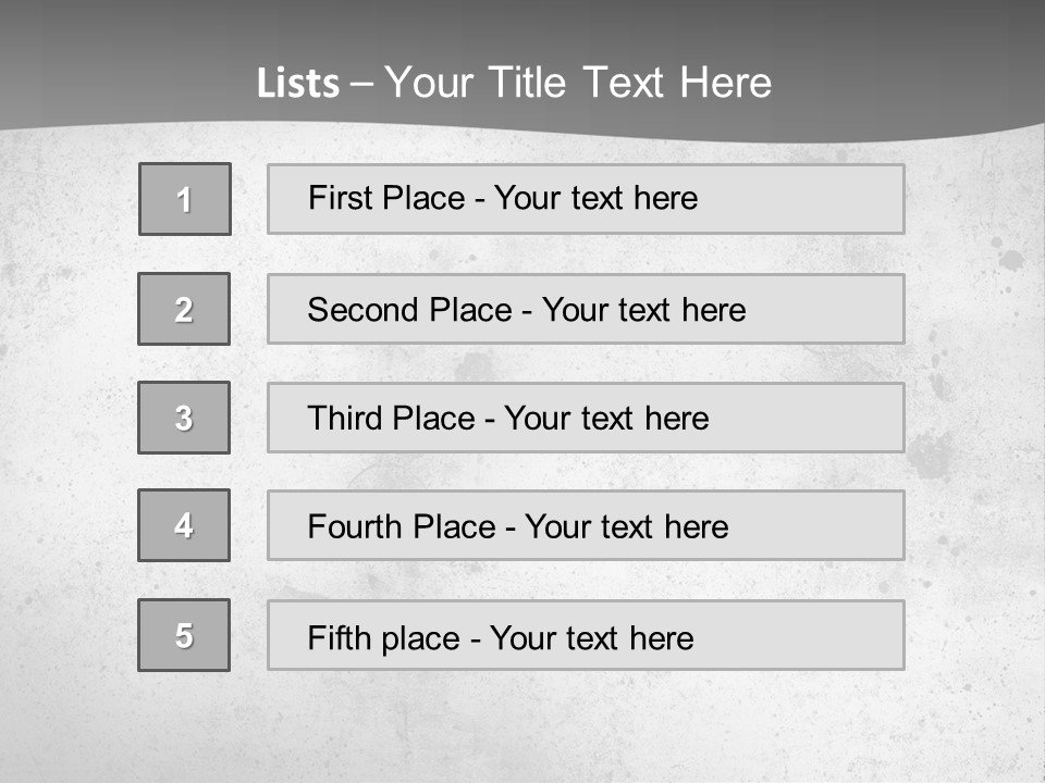 Illustration Of Concrete Wall PowerPoint Template