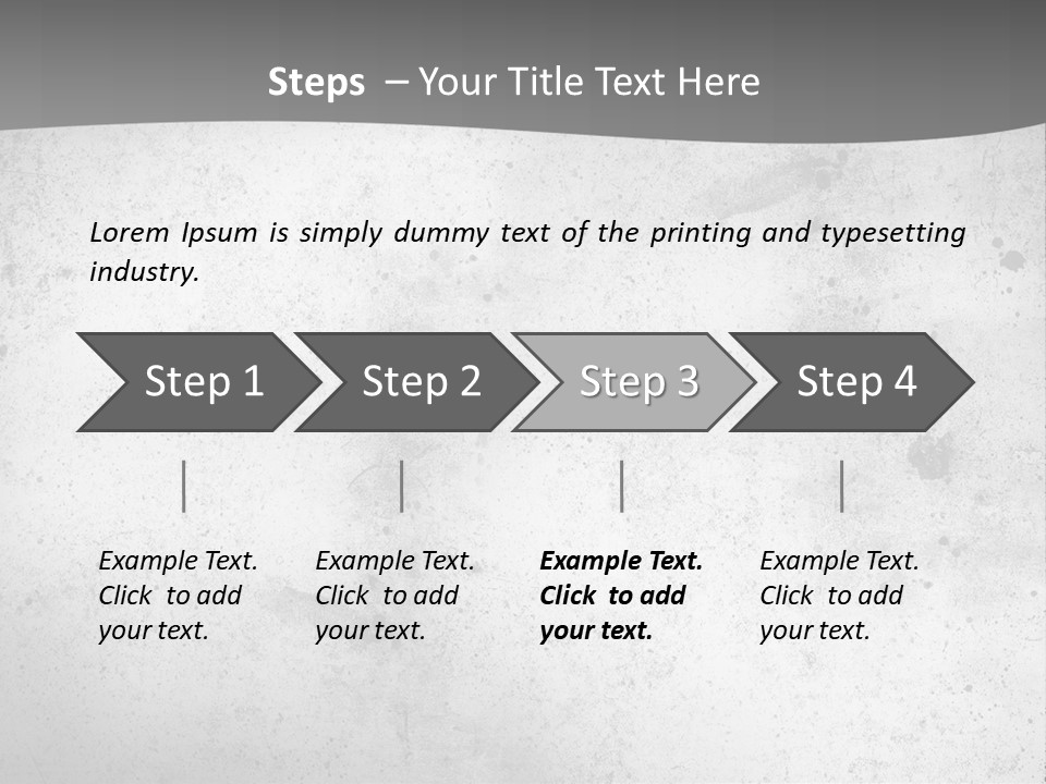 Illustration Of Concrete Wall PowerPoint Template