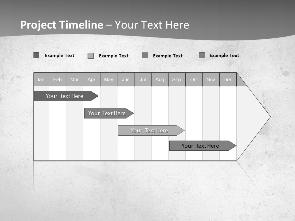 Illustration Of Concrete Wall PowerPoint Template