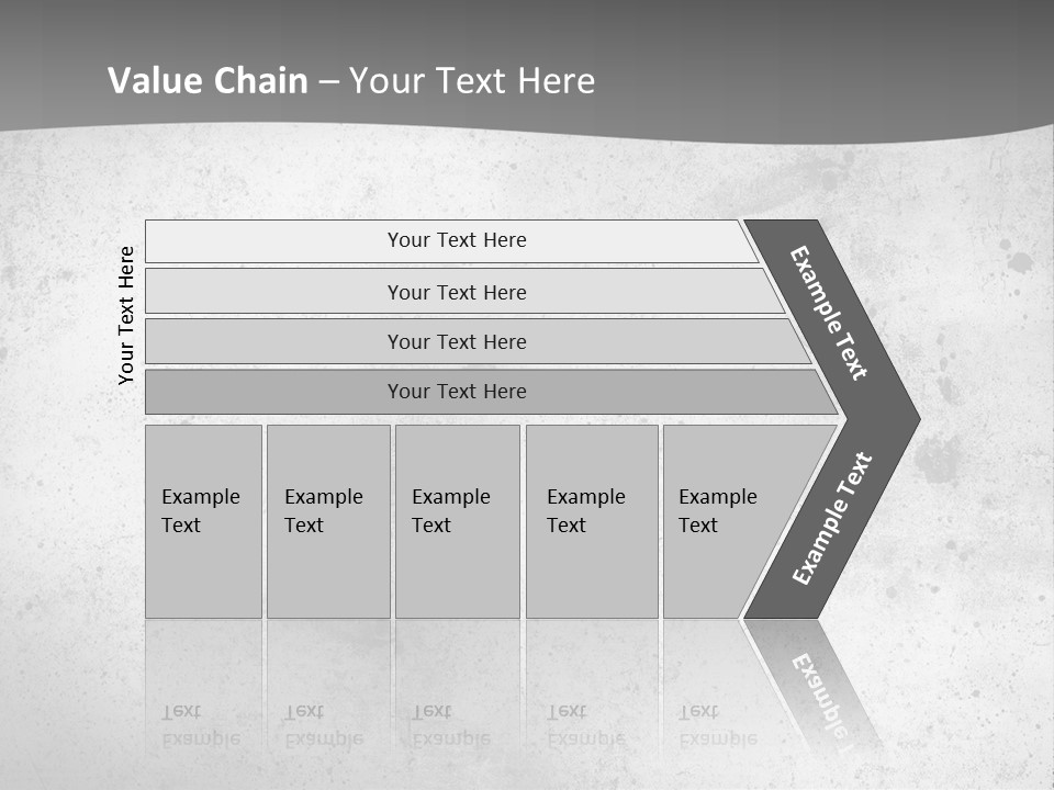 Illustration Of Concrete Wall PowerPoint Template