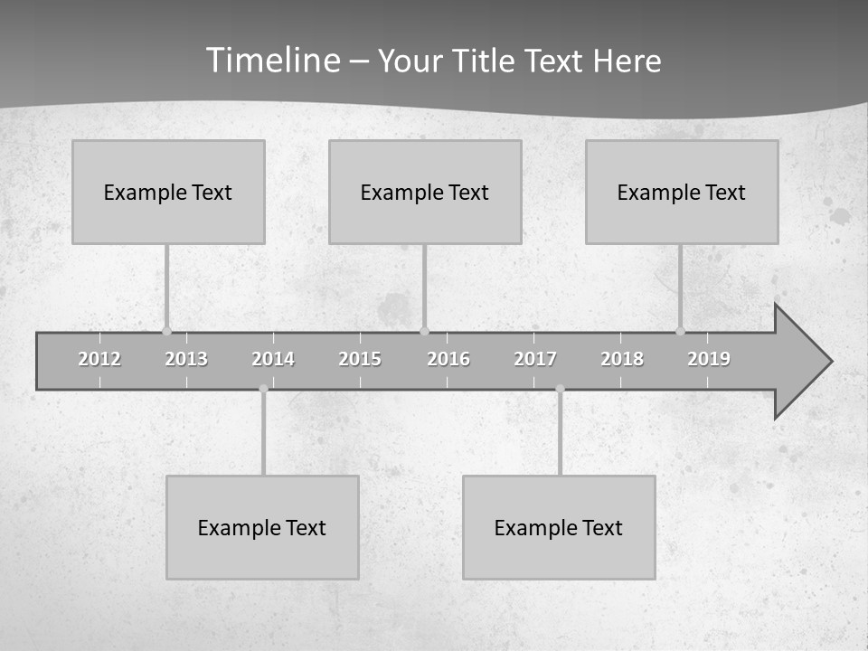 Illustration Of Concrete Wall PowerPoint Template