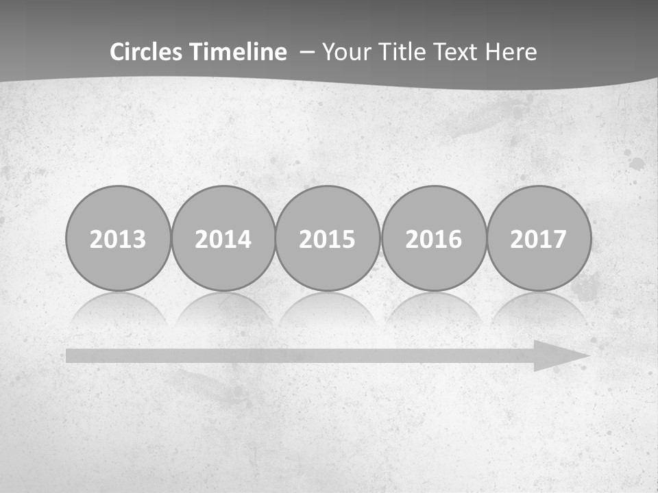 Illustration Of Concrete Wall PowerPoint Template