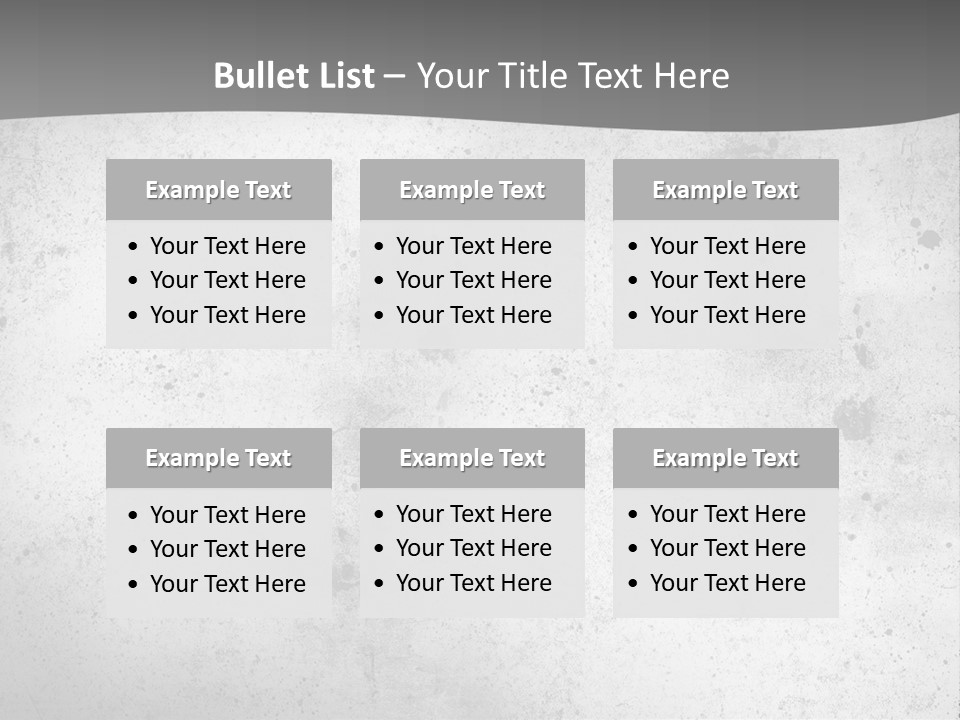 Illustration Of Concrete Wall PowerPoint Template