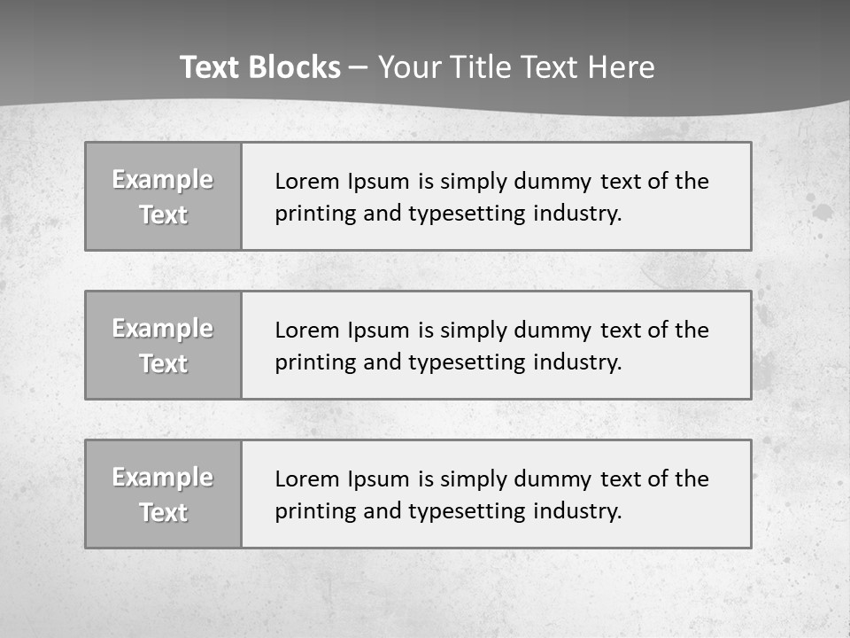 Illustration Of Concrete Wall PowerPoint Template