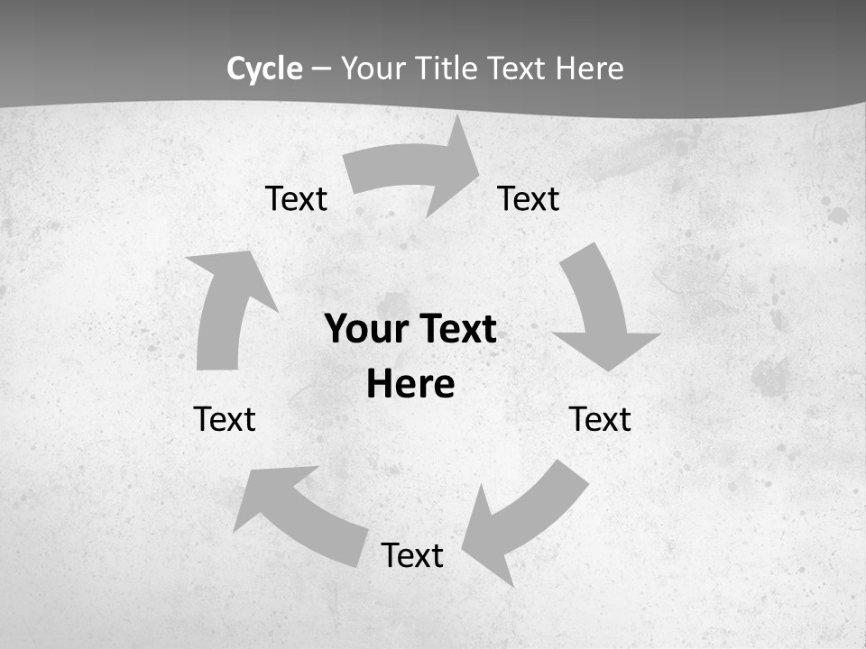 Illustration Of Concrete Wall PowerPoint Template