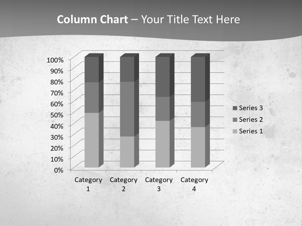Illustration Of Concrete Wall PowerPoint Template