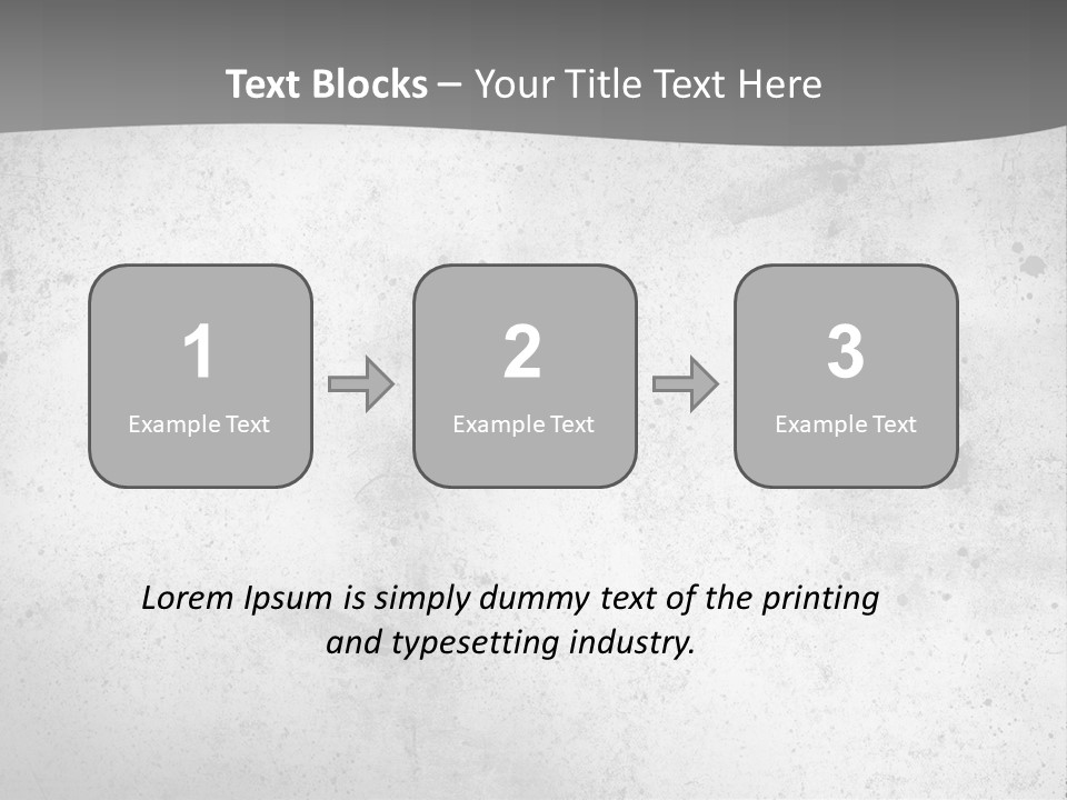 Illustration Of Concrete Wall PowerPoint Template
