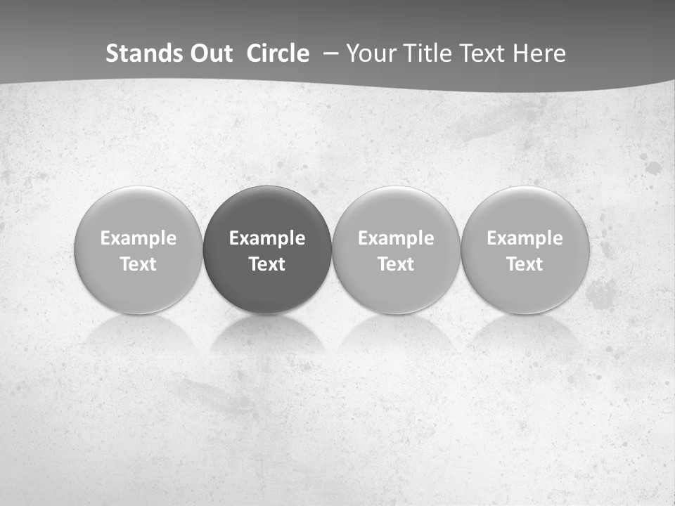 Illustration Of Concrete Wall PowerPoint Template