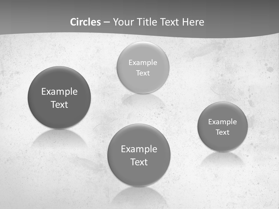 Illustration Of Concrete Wall PowerPoint Template