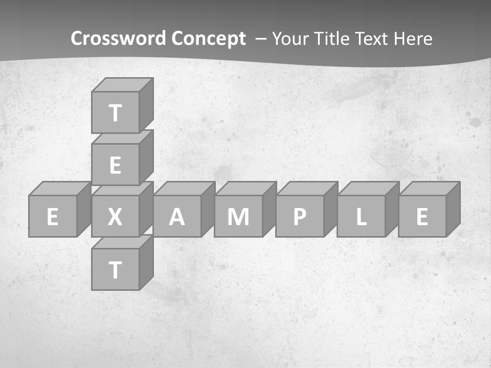 Illustration Of Concrete Wall PowerPoint Template