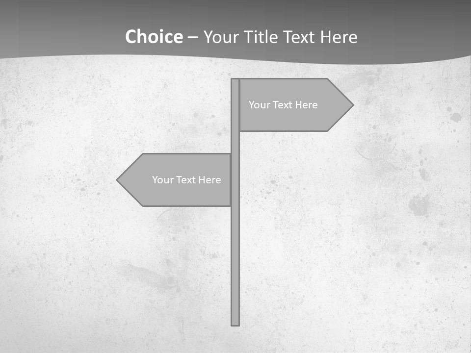 Illustration Of Concrete Wall PowerPoint Template