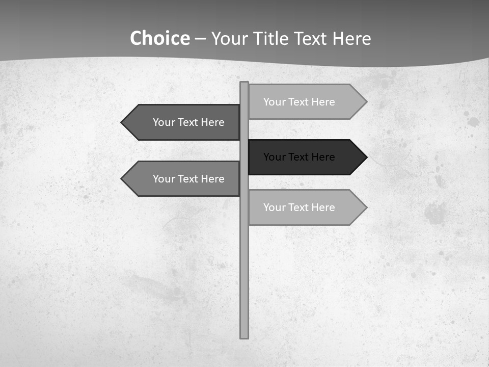 Illustration Of Concrete Wall PowerPoint Template